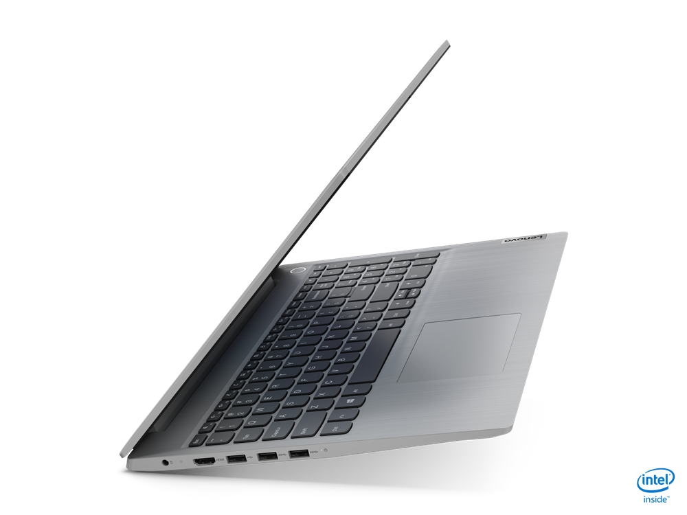 لاب توب لينوفو IdeaPad 3 ، معالج انتل كور i5-1035G1 15.6 بوصة ، هارد 1 تيرا بايت HDD+SSD ، رام 8 جيجا بايت ، كارت شاشة انفيديا جي فورس MX330 ،فري دوس - بلاتنيوم