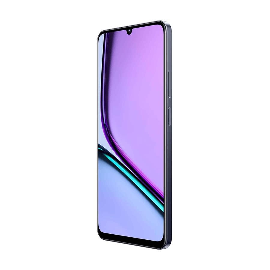 ريلمي Realme Note 60 ، رام 4 جيجا بايت ، شبكة 4G LTE ، شريحتين - اسود ماربل