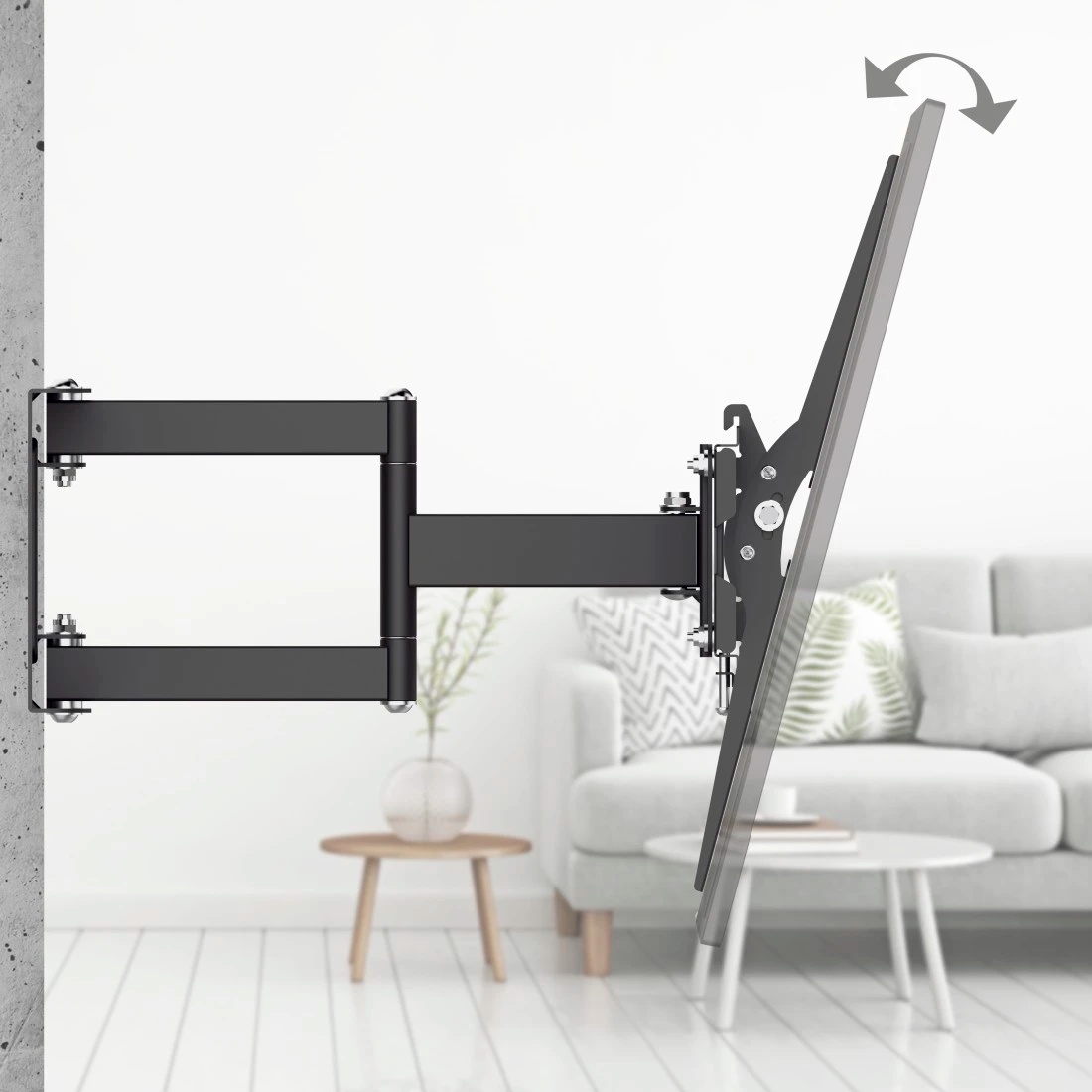 Hama Wall Mount for 32 Inches to 65 Inches TVs Black - 00220830