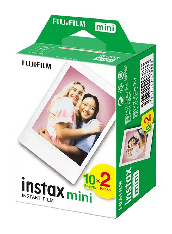 Fujifilm Instax mini Instant Camera Photo Paper , White