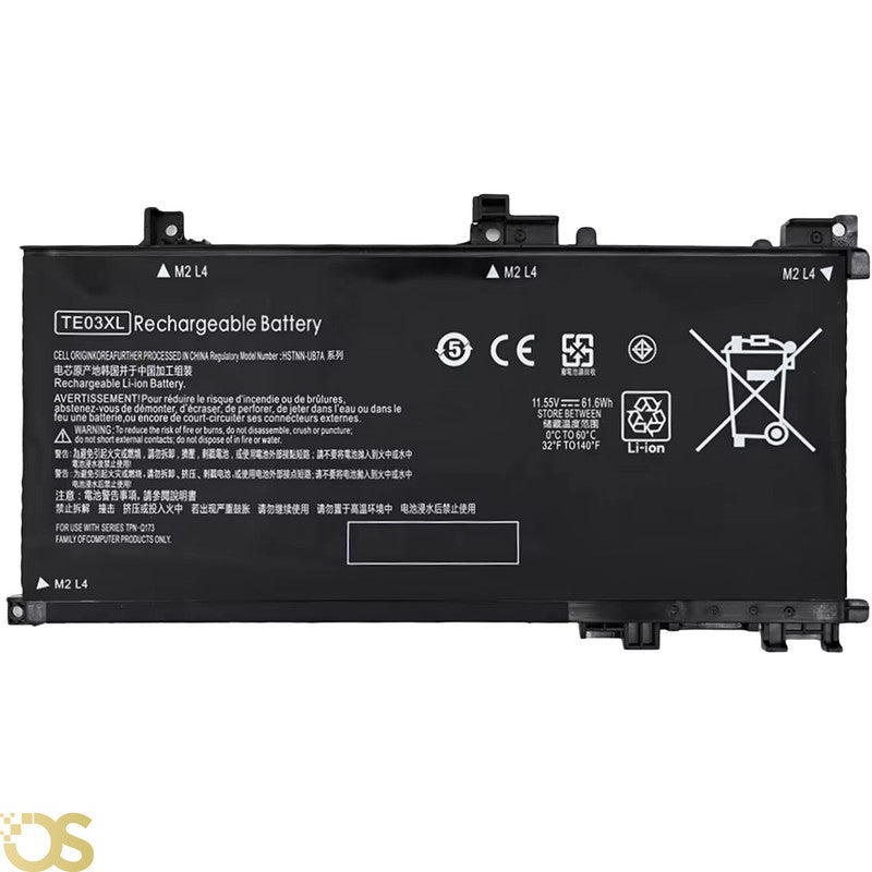 Generic HP TE03XL Laptop Battery for HP Omen 15-AX Pavilion 15-BC TE03XL - TE03XL