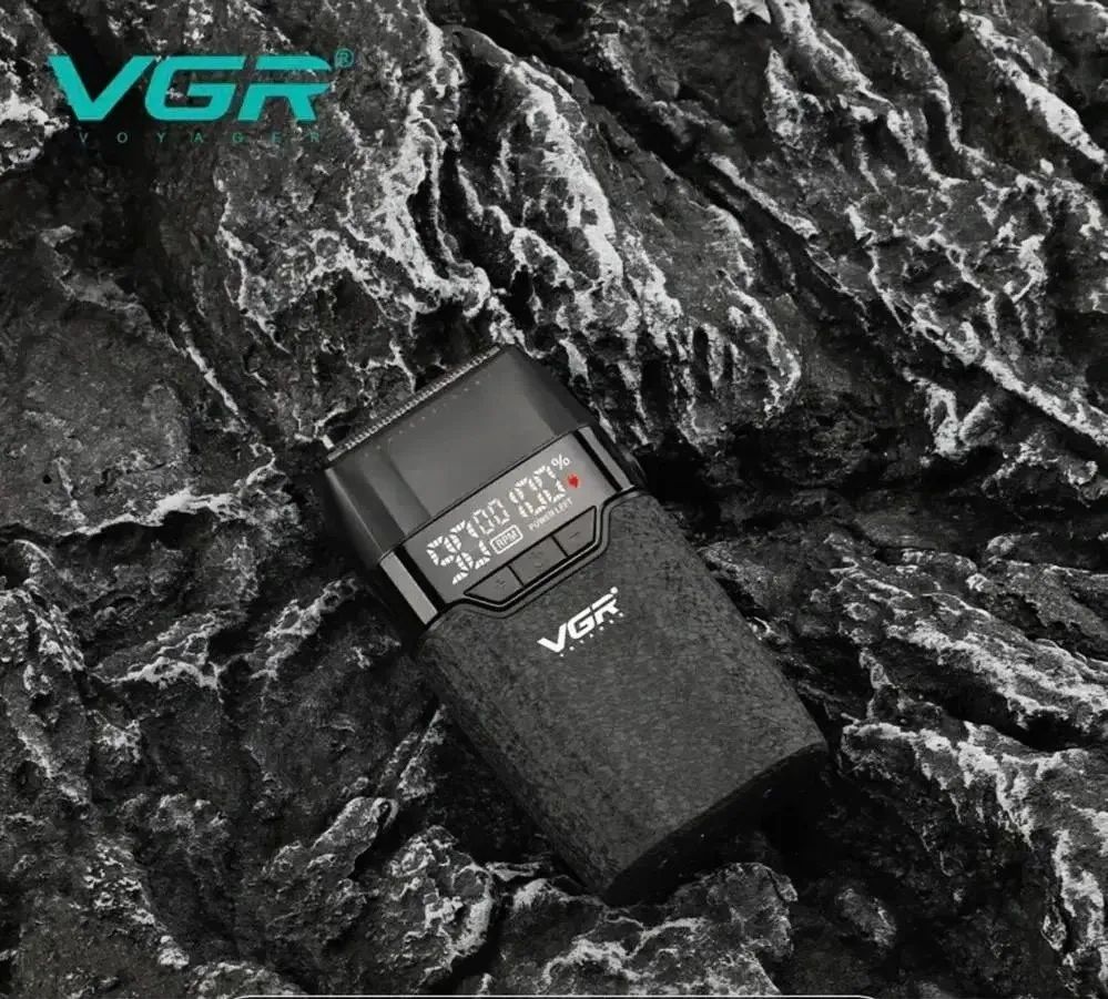 ماكينة حلاقة كهرباء بدون سلك في جي ار ، اسود - V-640 S