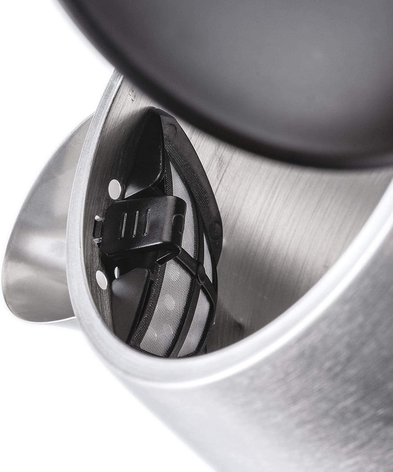 Black + Decker Electric Kettle , 1.7 Liter 2000 Watt , Silver - JC450-B5