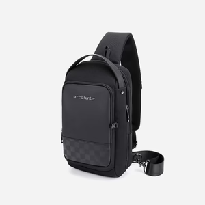 Arctic Hunter Cross Bag , Black - XB00105