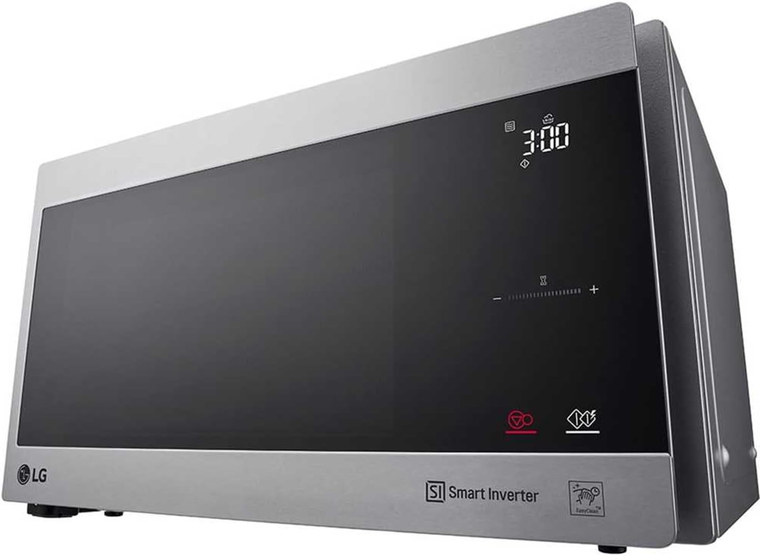 LG Microwave with Grill , 42 Liter 1200 Watt , Silver - MH8295CIS