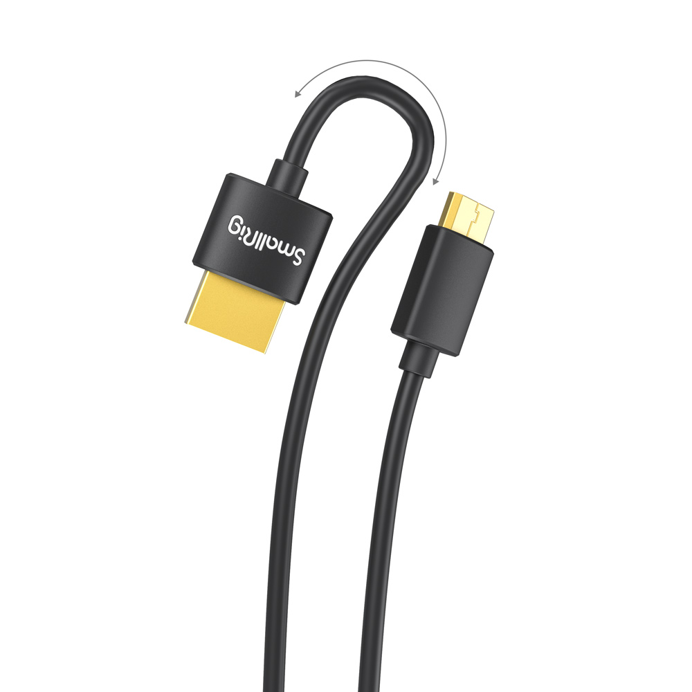 Smallrig Mini HDMI Cable ,21.7 Inch ,Black - 3041