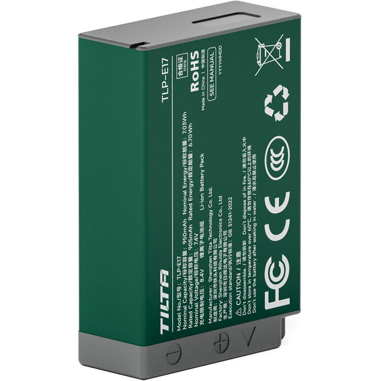 Tilta USB - C Camera Battery ,Forest Green - TLP-E17-FG