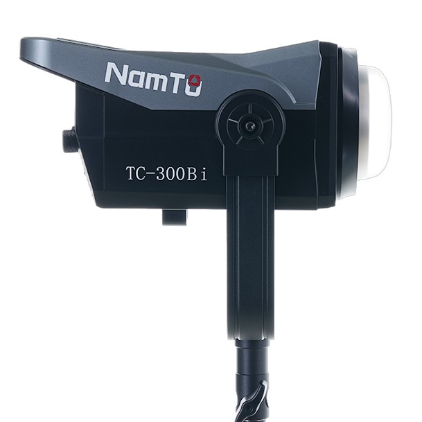 مصباح تصوير فيديو LED محمول نام تو TC-300Bi ،رمادي