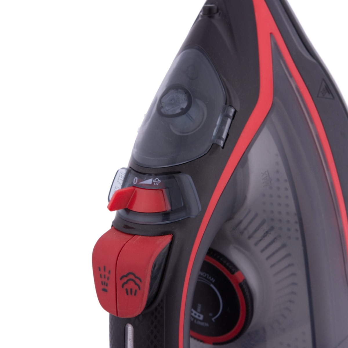 Ultra Steam Iron , 2200 Watt , Black Red - UI22KRE1