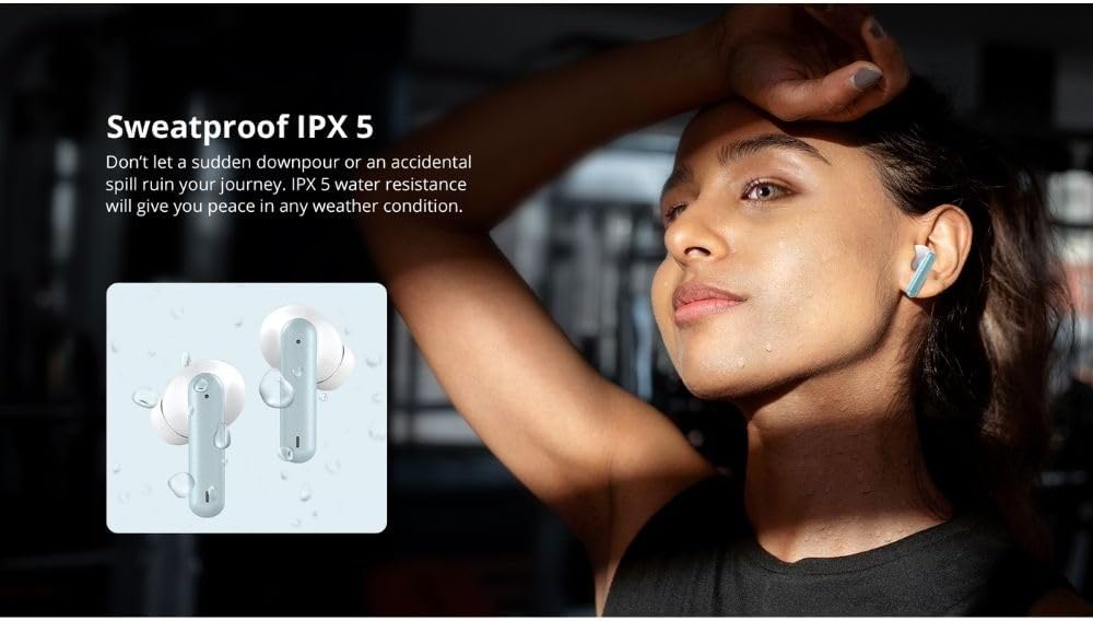 Riversong Airfly L8 Earbuds , Noise Cancellation , White - EA226