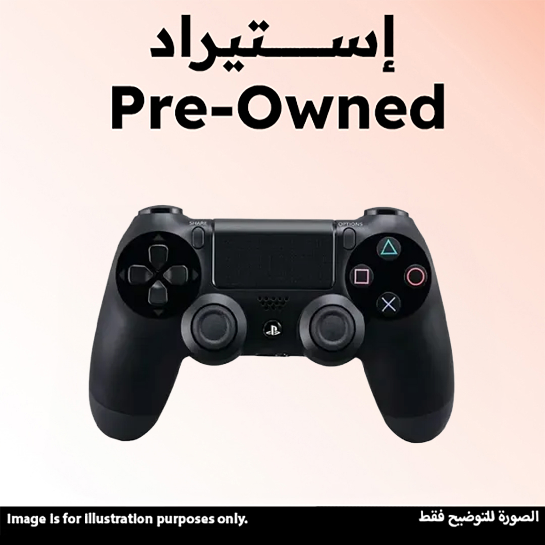 ذراع تحكم لاسلكي استيراد لاسلكي سوني دوال شوك ، اسود