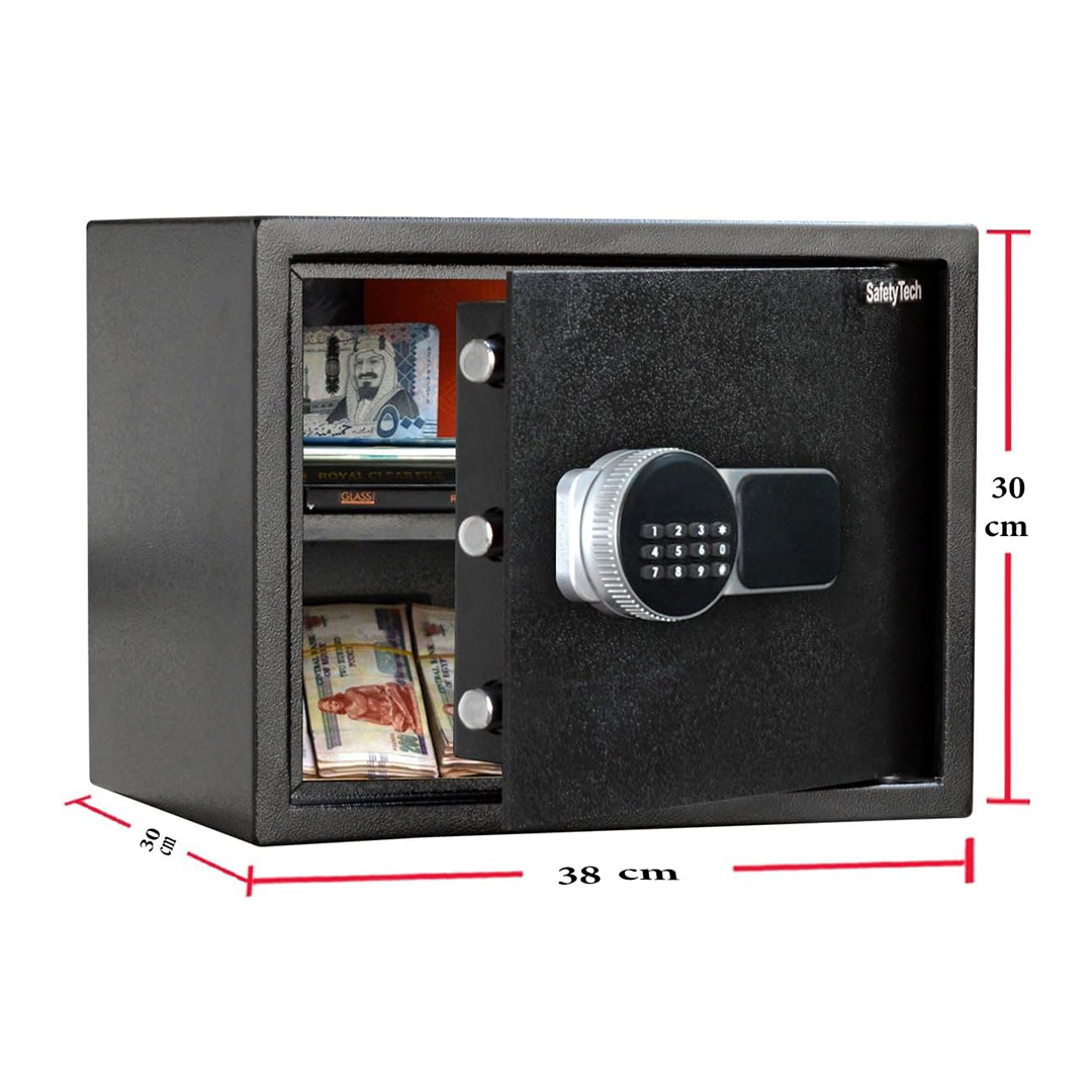 Safety Tech Digital Safe Box ,30 Liter ,Black - ‎GN30 Ultra