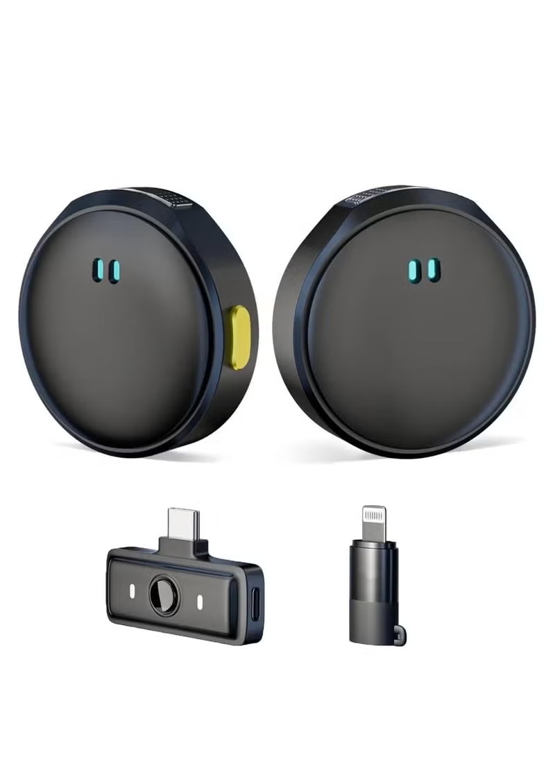 Generic Wireless Magnetic Microphones , Black