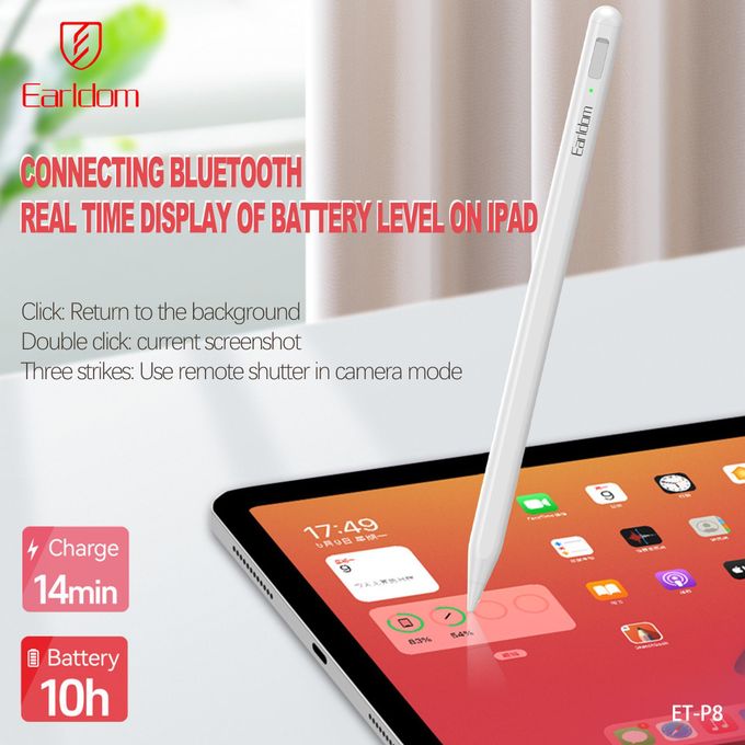 Earldom Stylus Pen ,White - ET-P8