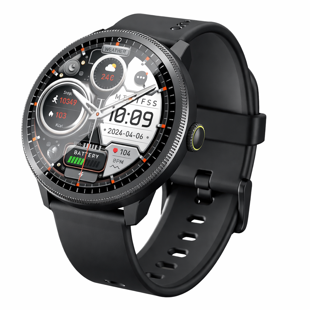 Oraimo Watch 5R Smart Watch , 1.43 Inch Black - OSW-820