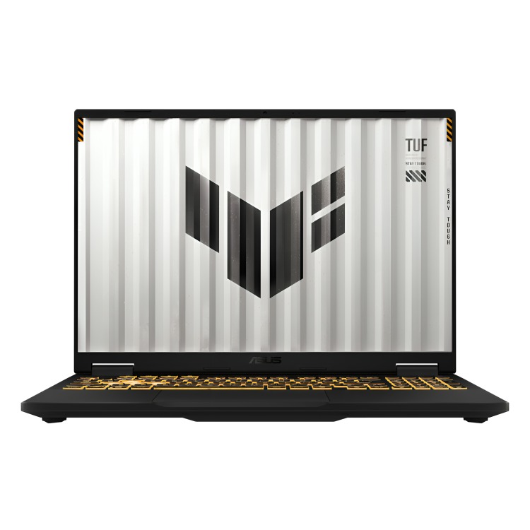 لاب توب اسوس تاف جيمنج F16 2025 - FX608JHR-RV057W ، معالج انتل كور i7-14650HX 16 بوصة ، هارد 512 جيجا بايت SSD ، رام 16 جيجا بايت ، كارت شاشة انفيديا جي فورس RTX 5050 ،ويندوز 11 - رمادي جايجر