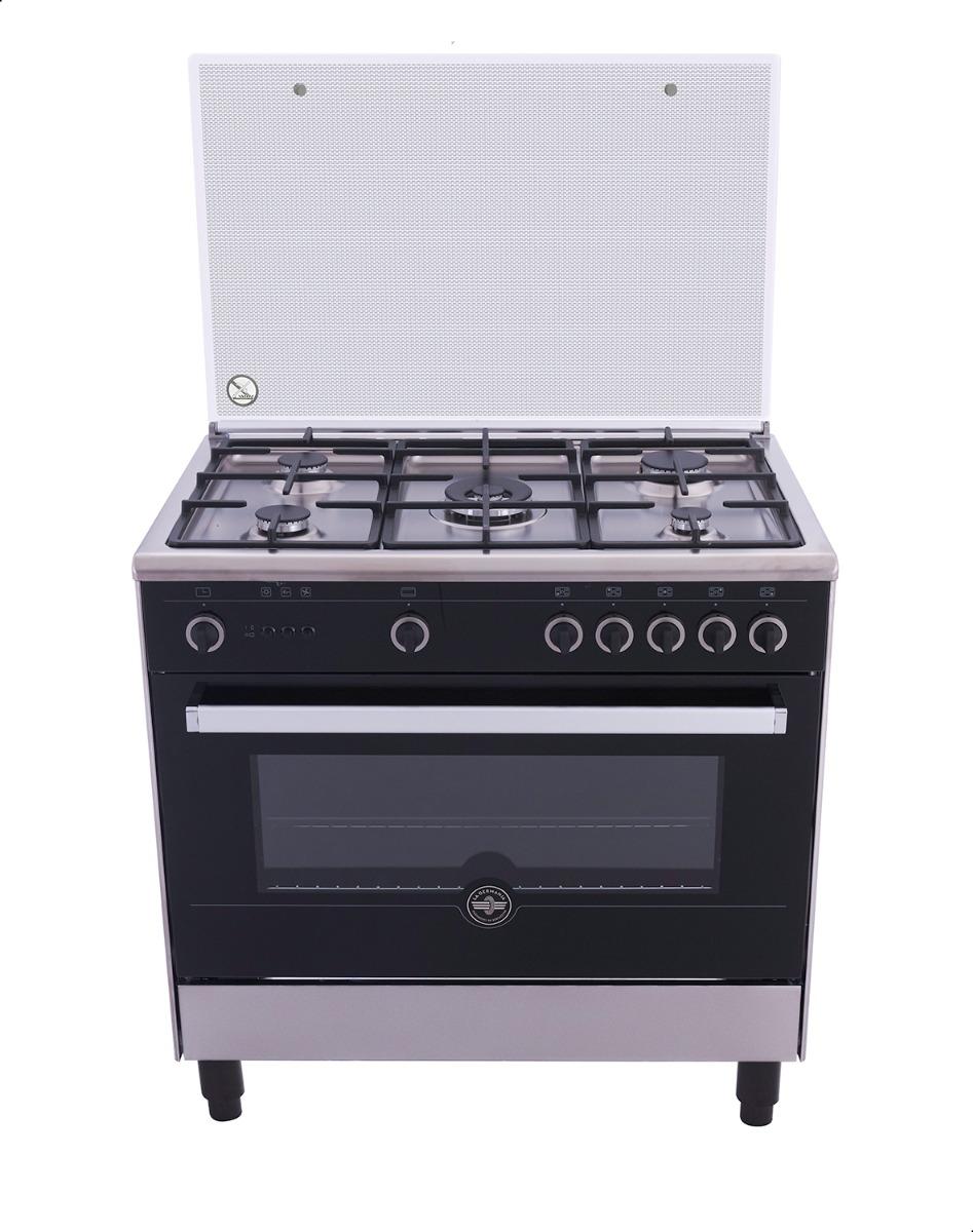 La Germania مودرنا Gas Cooker , 5 Burners , Stainless Steel - 9N10GUB1X4AWW