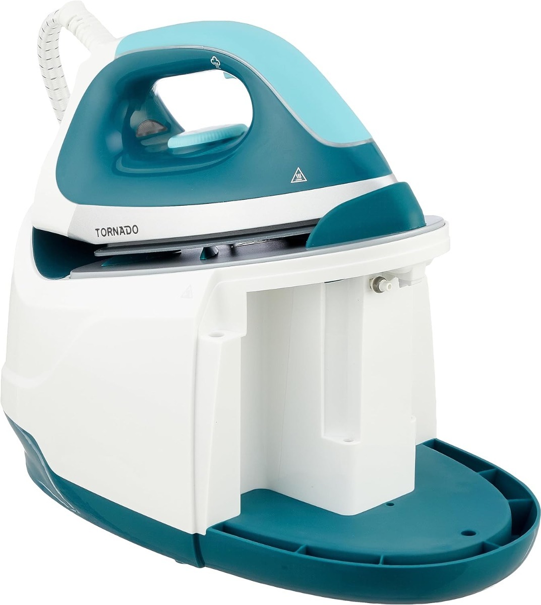 Tornado Steam Iron , 2400 Watt , Turquoise White - TSS-2400D