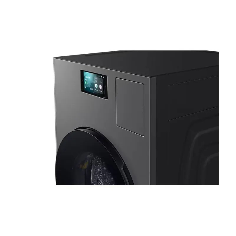 غسالة ملابس بمجفف (2 في 1) سامسونج بيسبوك ايه اي ، سعة 25 كجم ، رمادي - WD25DB8995BZAS