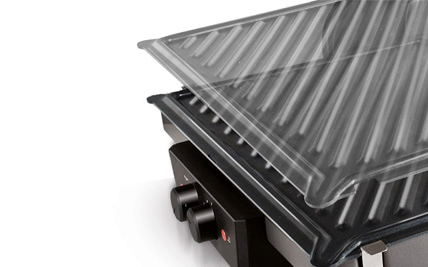 Bosch Electric Grill , 2000 Watt , Silver Black - TCG4215