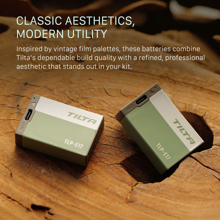 Tilta USB - C Camera Battery ,Forest Green - TLP-E17-FG