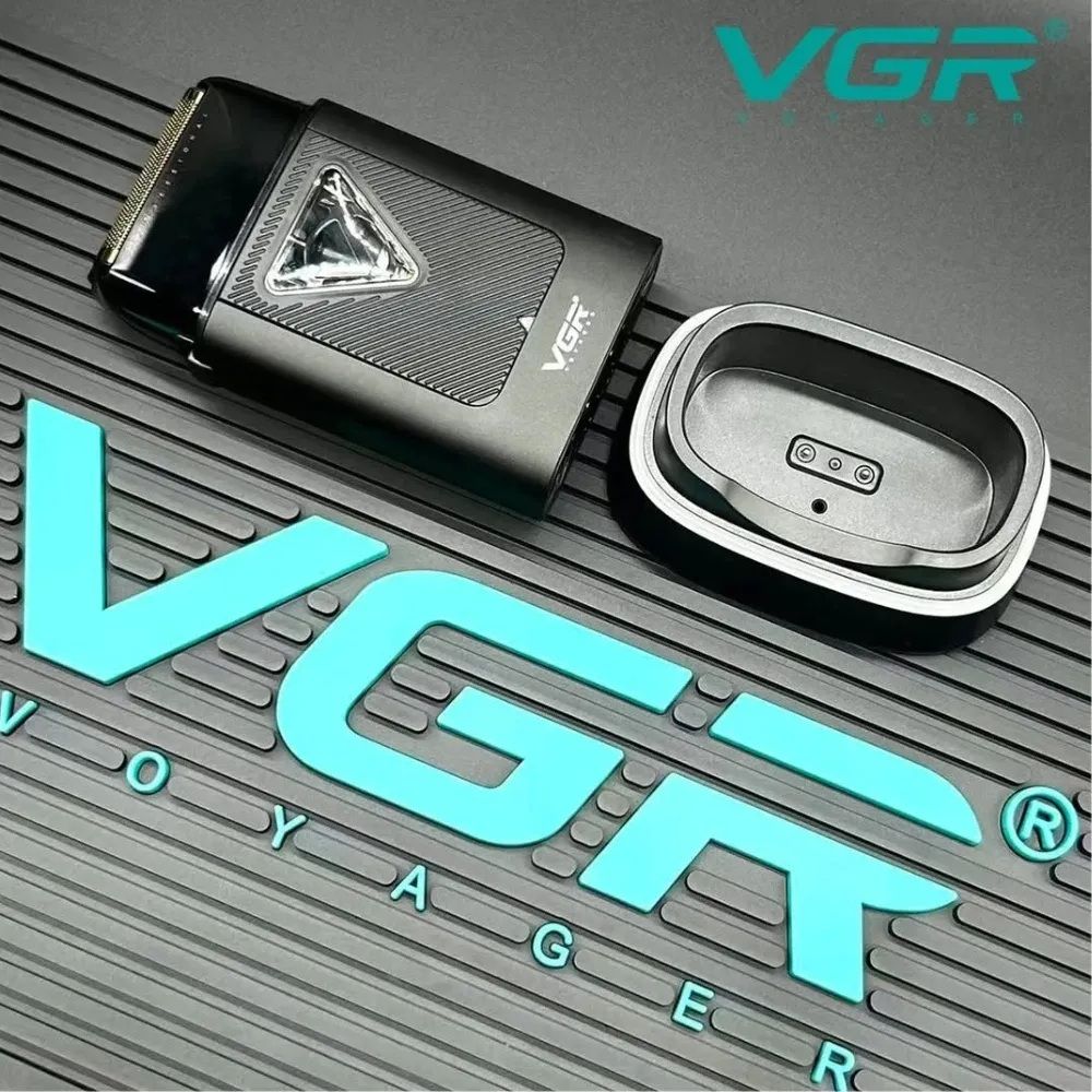 VGR Cordless Electric Shaver Black - V-334
