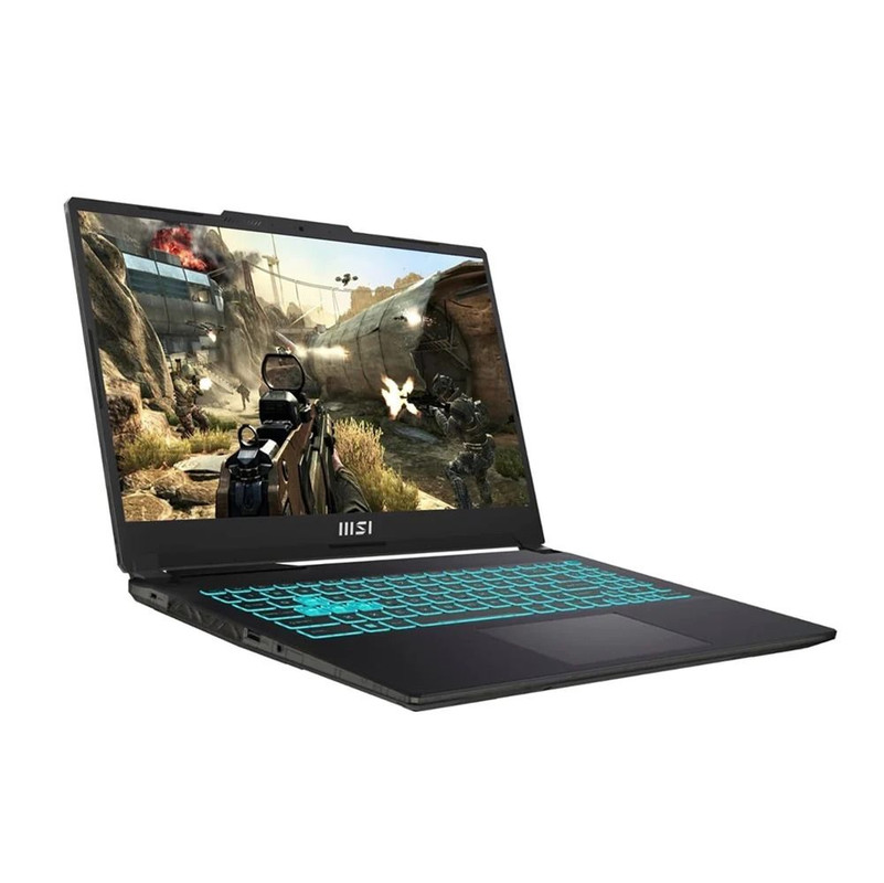 لاب توب ام اس اي سايبورج 15 - A13VF ، معالج انتل كور i7-13620H 15.6 بوصة ، هارد 512 جيجا بايت SSD ، رام 16 جيجا بايت ، كارت شاشة انفيديا جي فورس RTX 4060 ،فري دوس - اسود ترانزلسيت