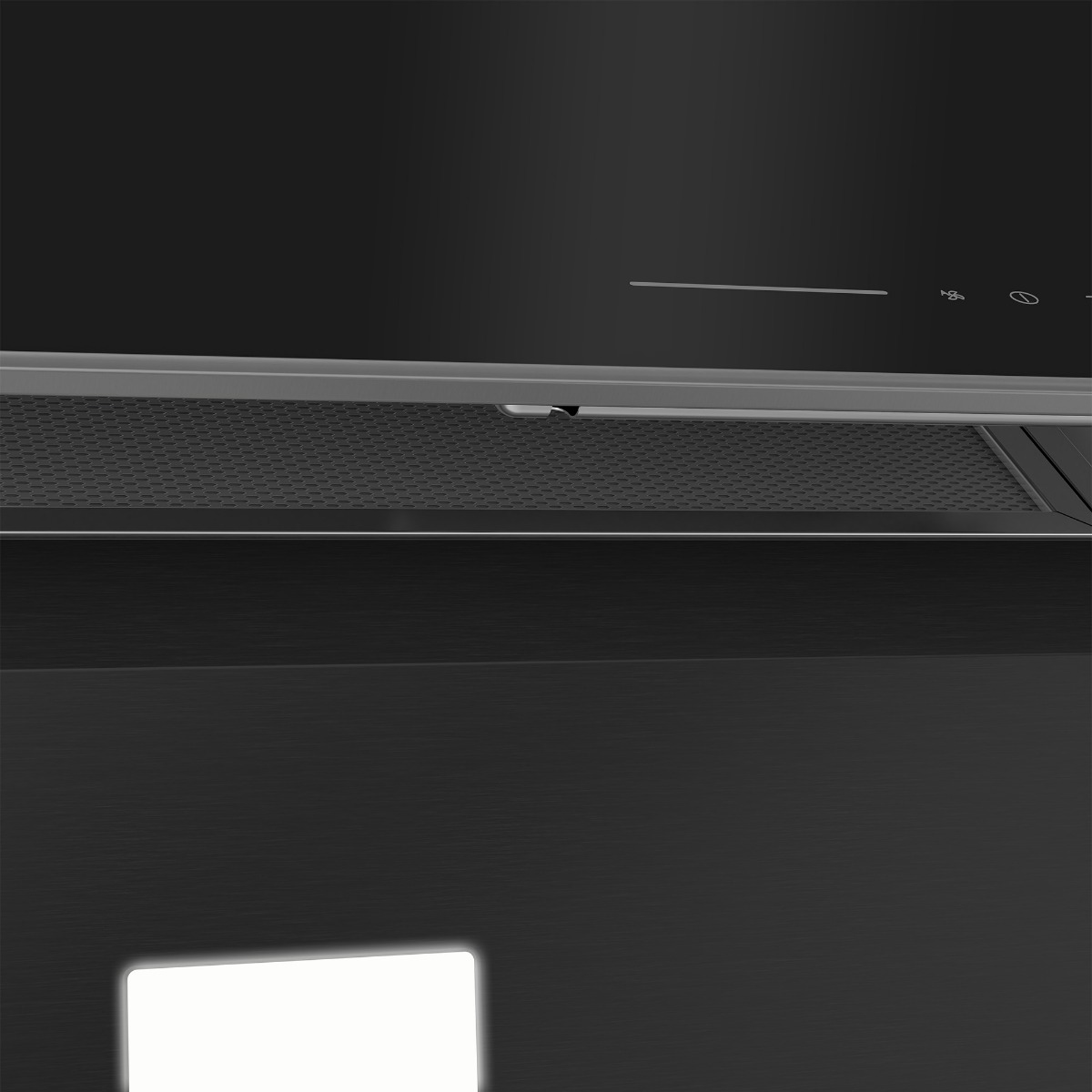 Beko Built-In Decorative Hood , 90 Centimeter , Black - BHCA96641BFBHSE