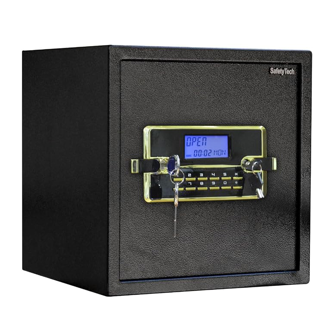 Safety Tech Digital Electronic with Keys Safe Box ,40 Liter ,Black - GN40 BLT3