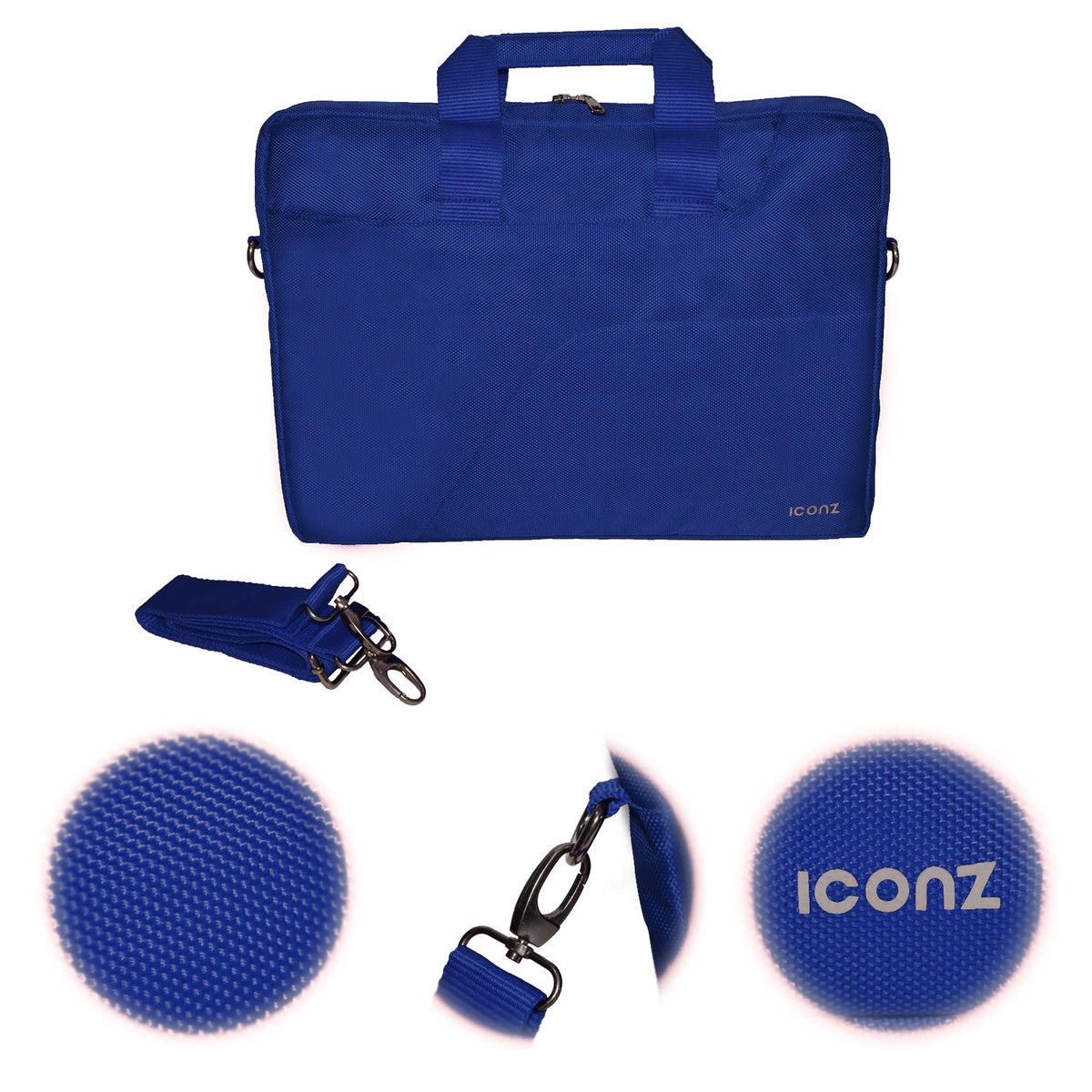 Iconz Milano Laptop Bag for 15.6 Inch Laptops , Blue 2041