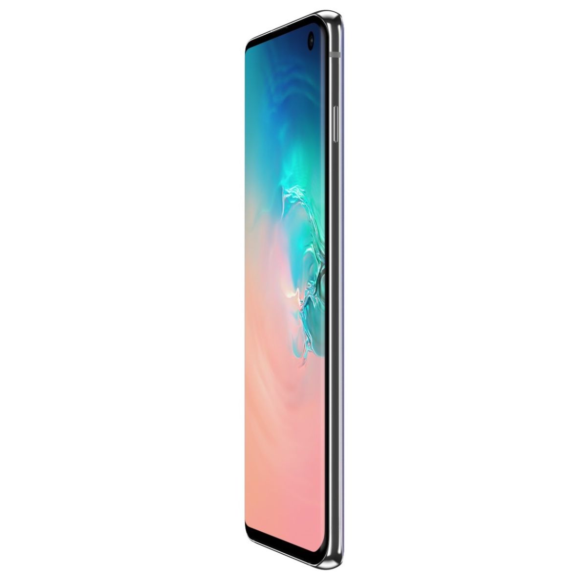 سامسونج جالكسي S10 ، سعة 128 جيجا بايت ، رام 8 جيجا بايت ، شبكة 4G LTE ، شريحتين - ابيض