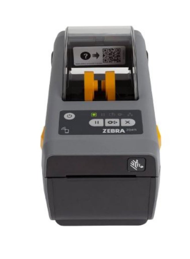 طابعة ملصقات حرارية زيبرا ZD411 ، اسود