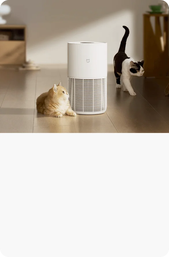 Xiaomi Mijia Smart Pet Care Air Purifier withTriple Layer Composite Filter , White - AC-M30-SC