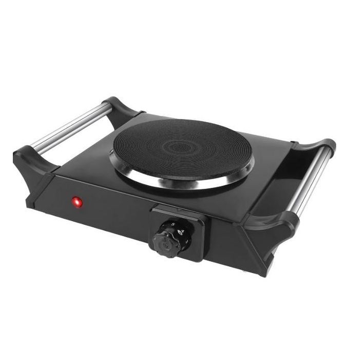 Raf Electric Hot Plate ,1 Plate Burners ,1000 Watt Black - R.8068