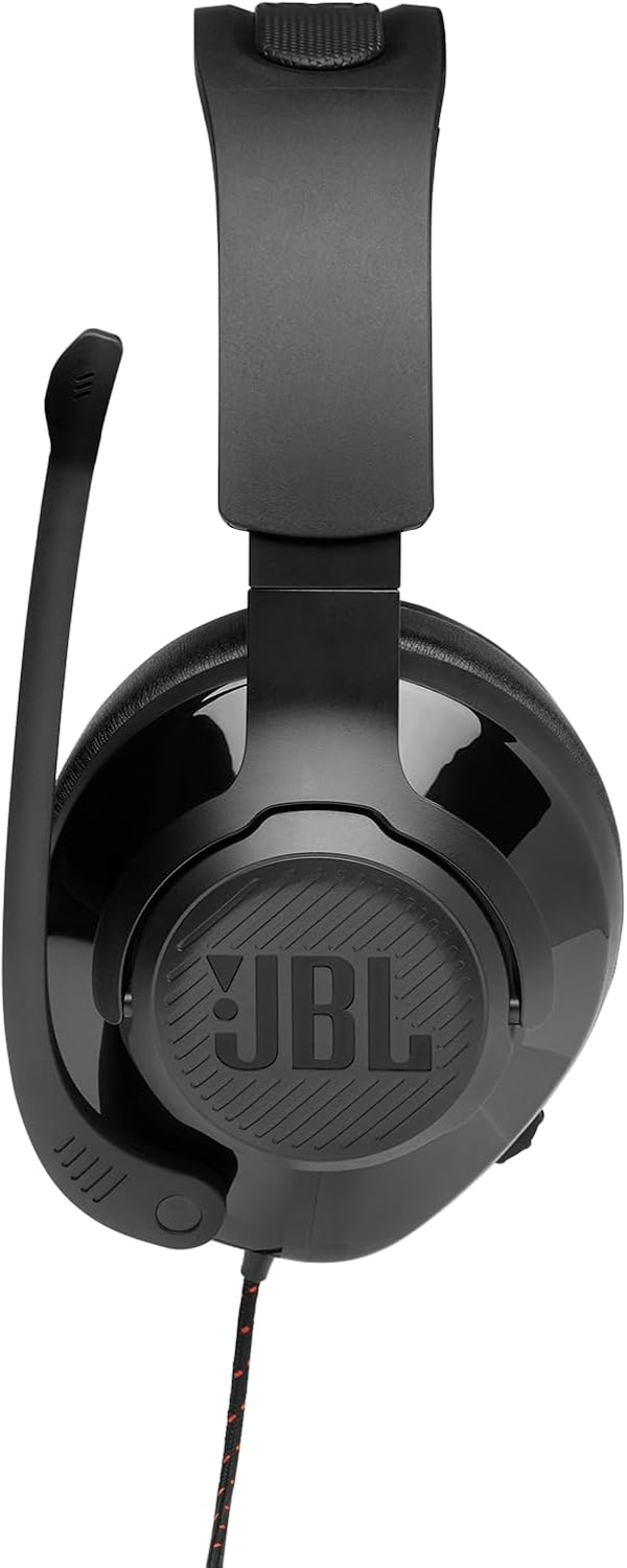 Jbl Quantum 200 Wired Gaming Headset with Microphone , Black