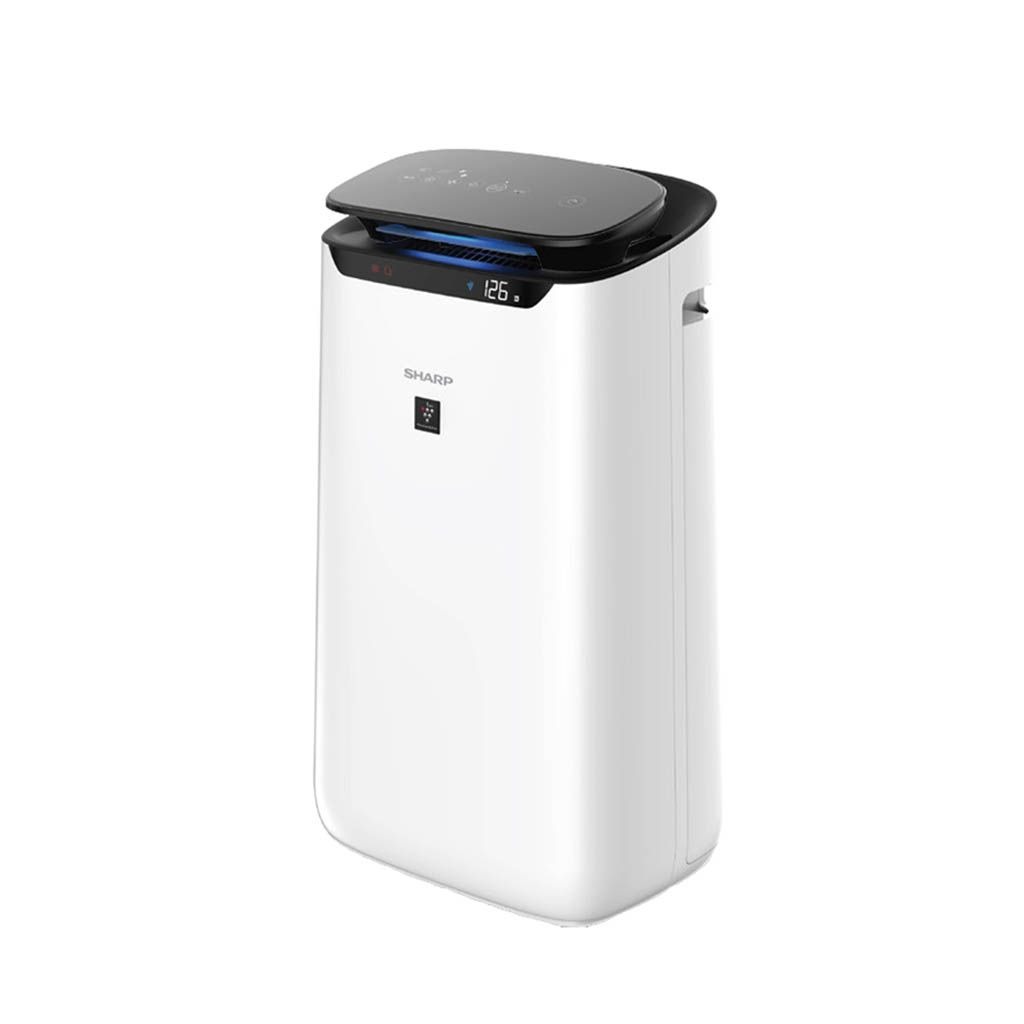 Sharp Air Purifier withHEPA Filter , White Black - FX-J80SA-W