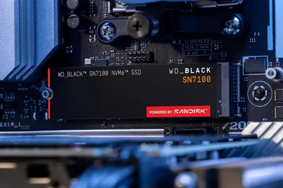 هارد SSD داخلي ويسترن ديجيتال SN7100 ، سعة 1 تيرا بايت ، M.2 2280 - WDS100T4X0E-00CJA0