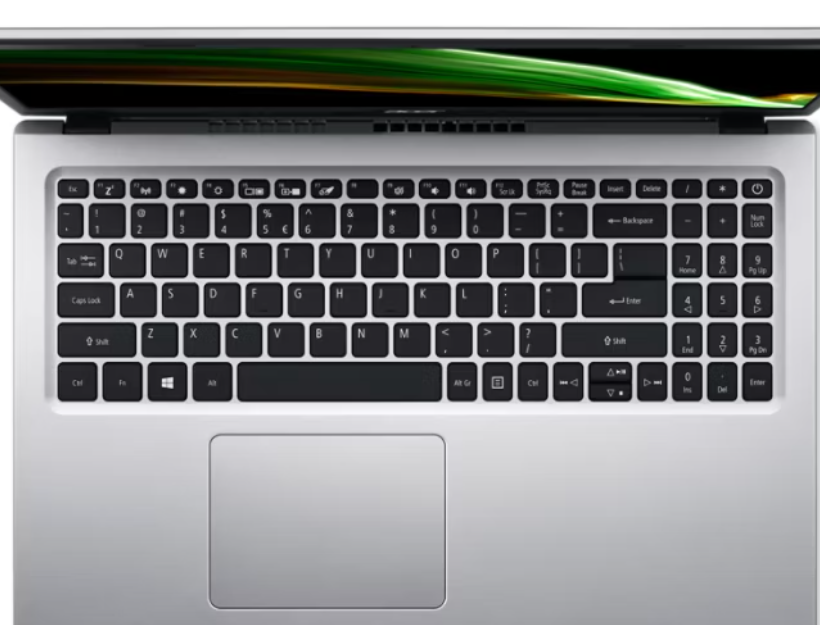 Acer Aspire 3 A315-59-58XR Laptop ,Intel Core i5-1235U 15.6 Inch ,512 GB SSD ,8 GB ,Intel Iris XE Graphics ,FreeDos - Silver