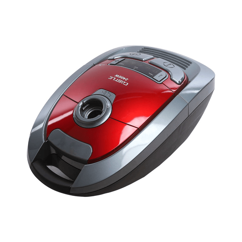 Castle Bagged Canister Vacuum Cleaner Red - VC1624