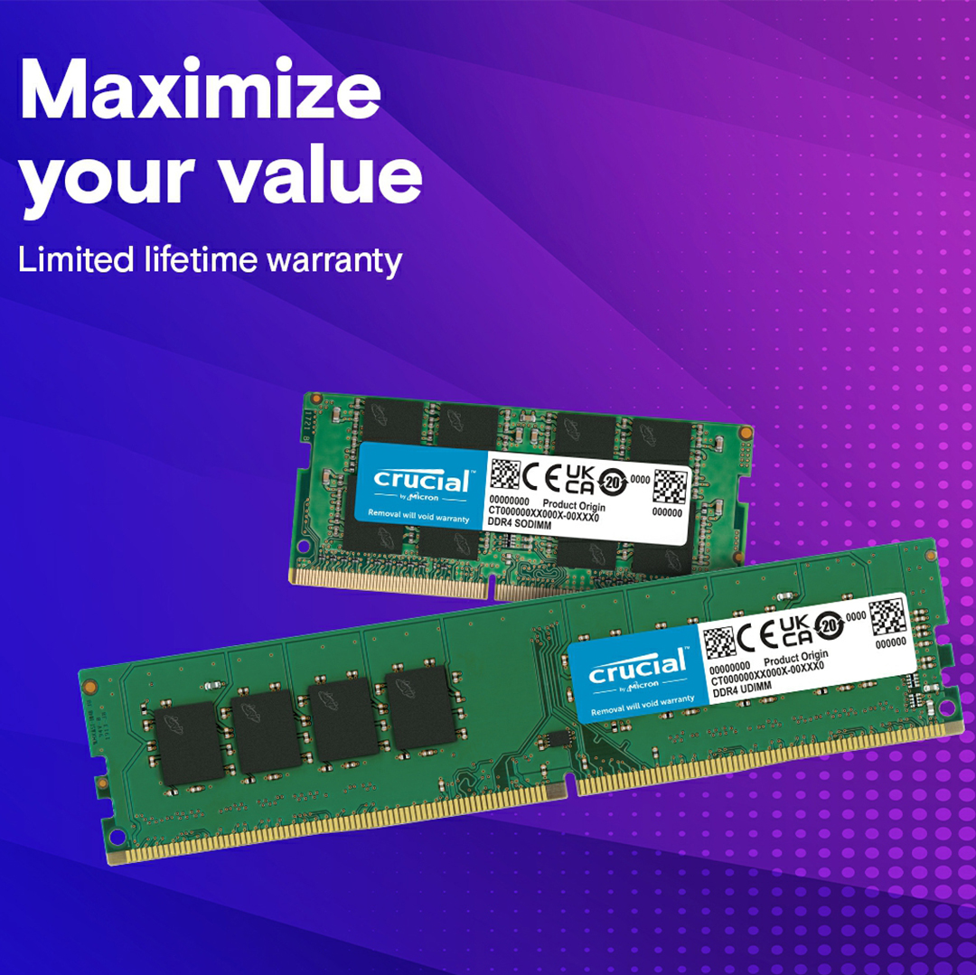 رامات للكمبيوتر كروشال ، DDR4 - CT8G4DFRA32A