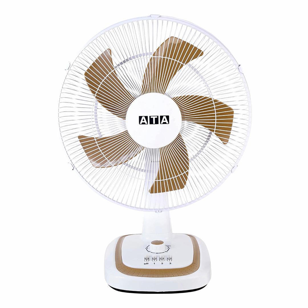ATA Table Fan , White Beige - BFA-02