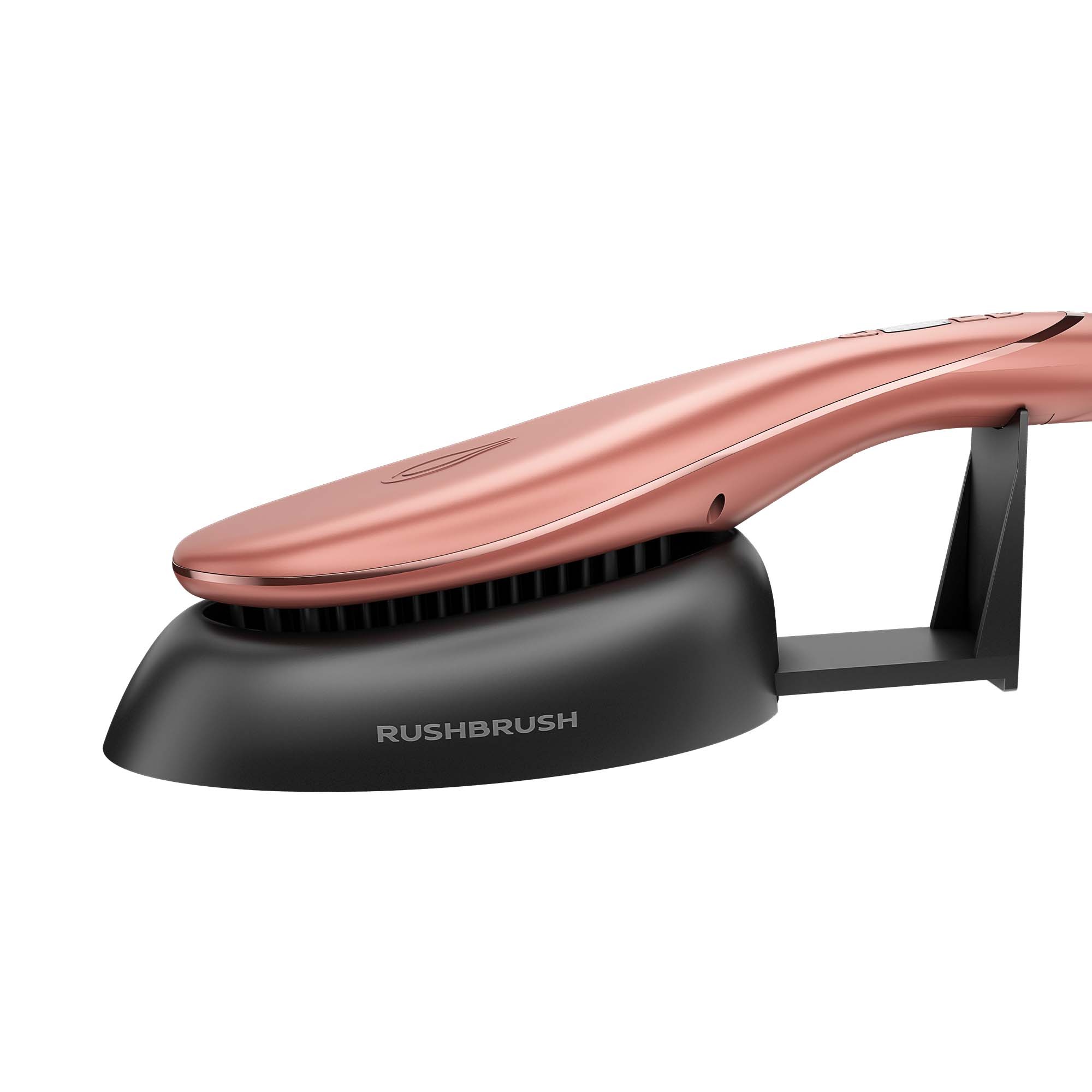 Rush Brush Hair Straightener 230 Celsius , Rose Gold - S3