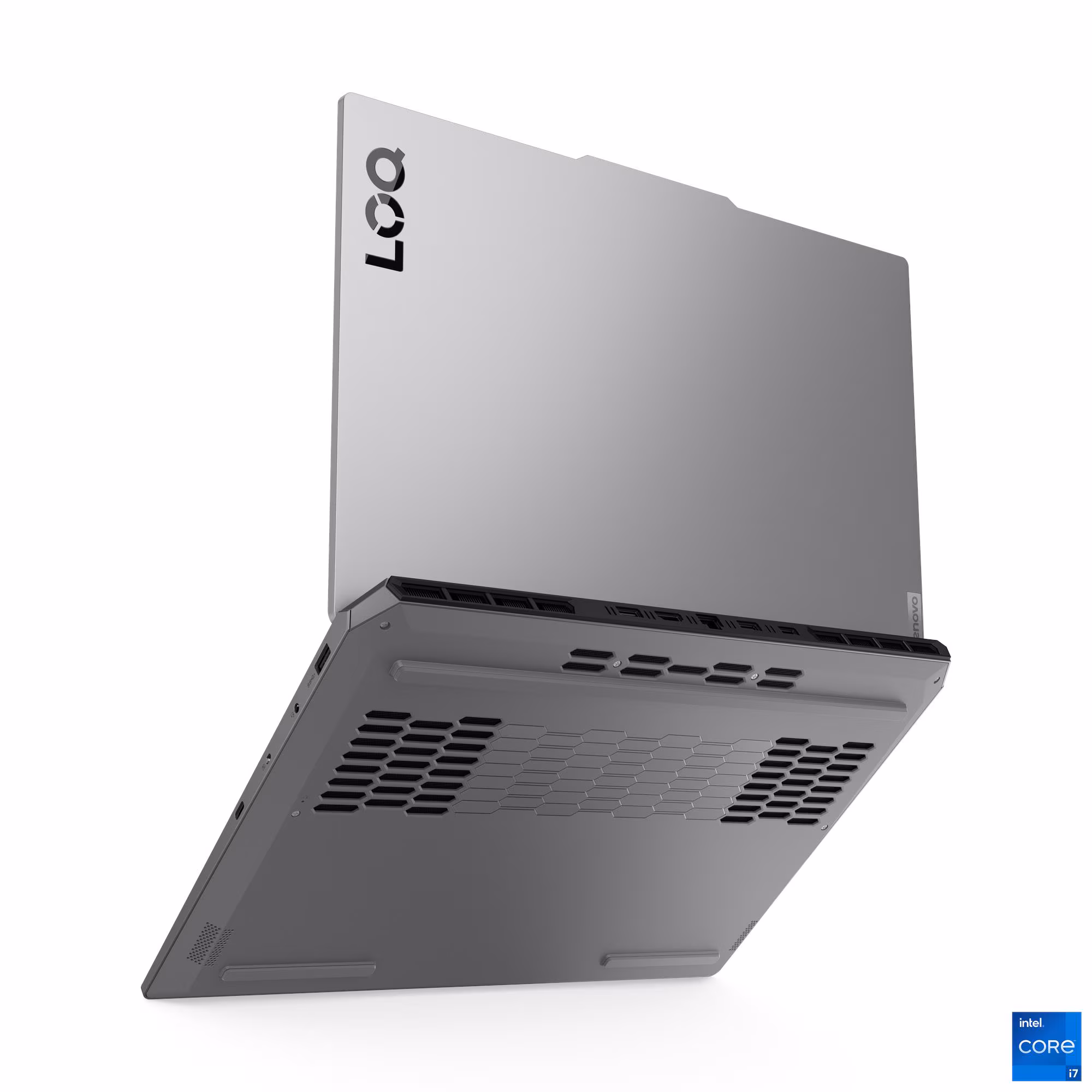 لاب توب جيمنج لينوفو LOQ 15IRX10 ، معالج انتل كور i7-13650HX 15.6 بوصة ، هارد 512 جيجا بايت SSD ، رام 16 جيجا بايت ، كارت شاشة انفيديا جي فورس RTX 5050 ،فري دوس - رمادي لونا
