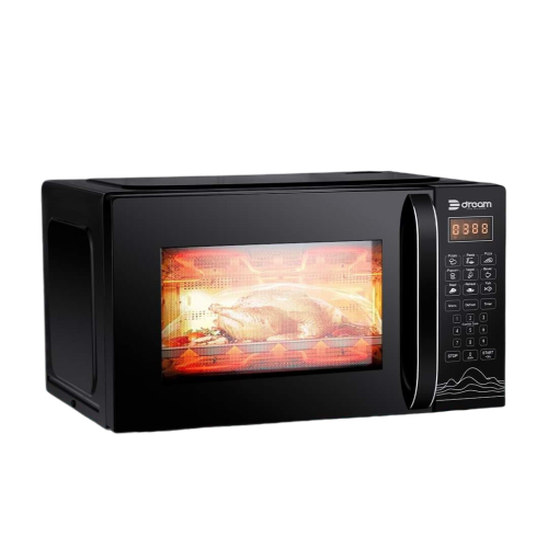 Dream Microwave with Grill , 30 Liter 1400 Watt , Black - 25004
