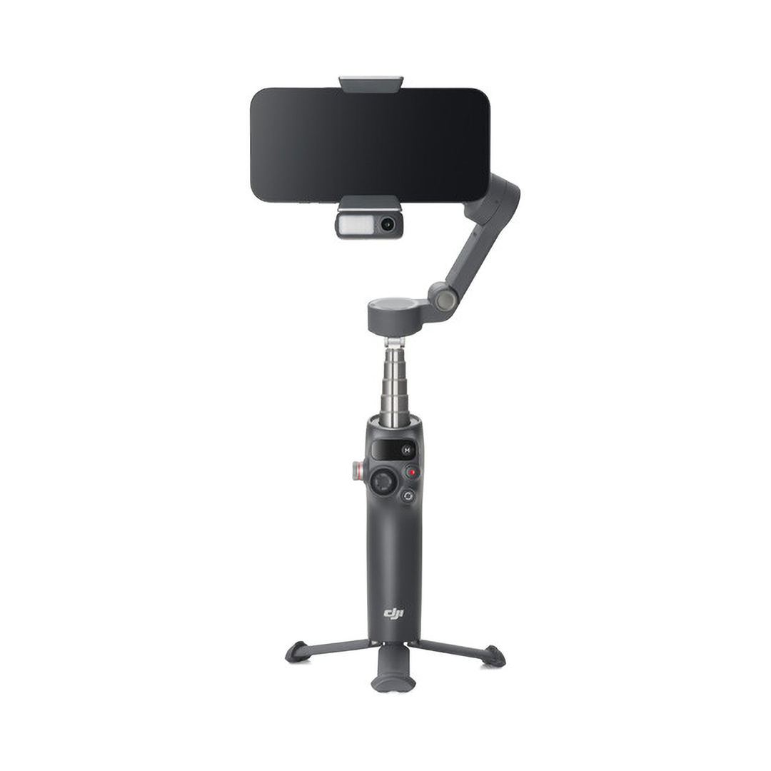 جيمبال للموبايل دي جيه اي اوزمو موبايل 8 لموبايلات سمارت بعرض يصل إلى 3.3 بوصة ،اسود - DJI-ZM800