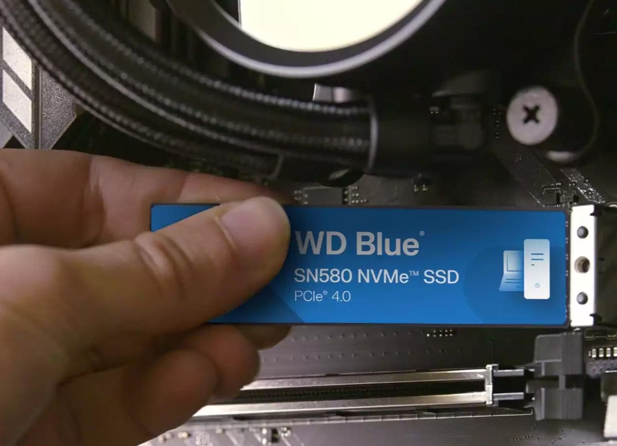 هارد SSD داخلي ويسترن ديجيتال ديجيتال بلو SN580 ، سعة 1 تيرا بايت - WDS100T3B0E