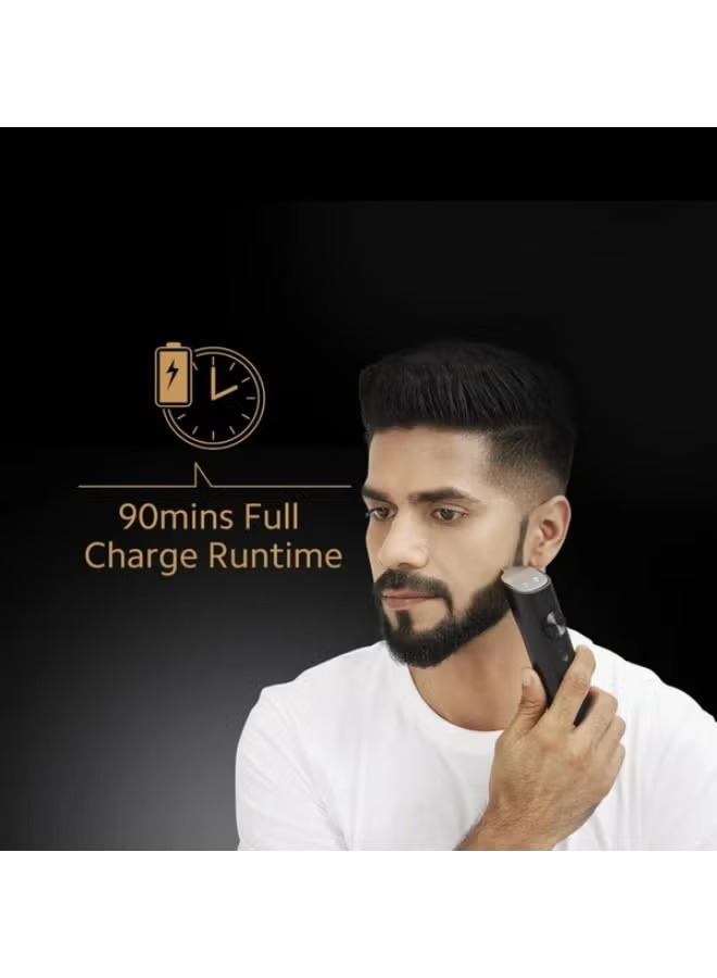 طقم ماكينة حلاقة شاومي برو مقاومة للماء بمعيار IPX7 ، اسود - 144