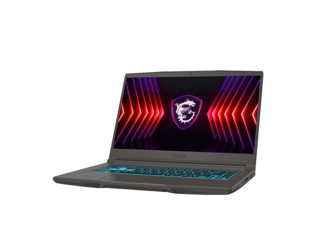 لاب توب ام اس اي ثن B12UCX - 9S7-16R831-2616 ، معالج انتل كور I5-12450H 15.6 بوصة ، هارد 512 جيجا بايت SSD ، رام 8 جيجا بايت ، كارت شاشة انفيديا جي فورس RTX 2050 ،فري دوس - رمادي كوزموس