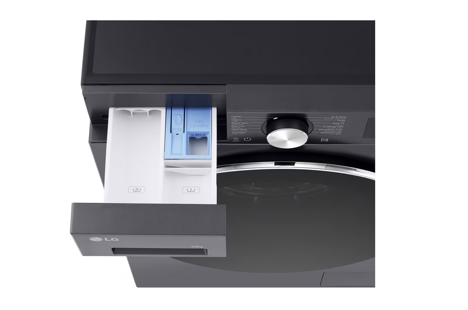 LG Inverter Front Load Washing Machine , 10 kg , Essence Graphite - F4X5RYG24