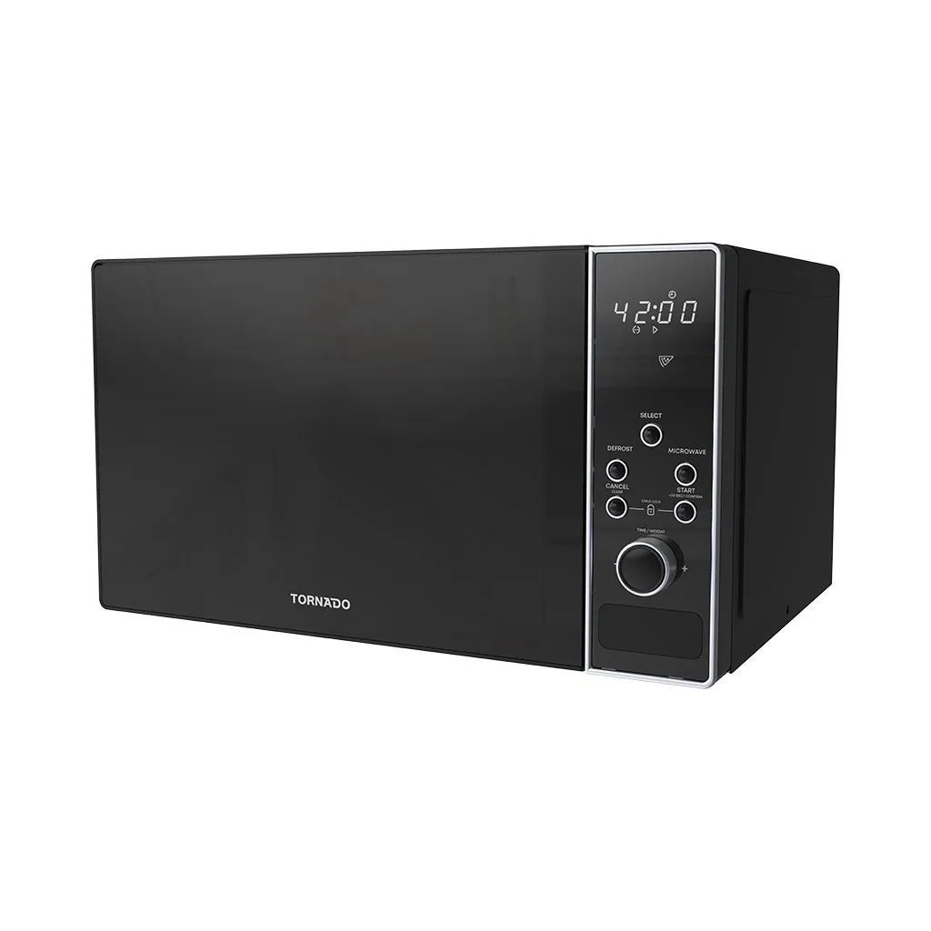 Tornado Solo Microwave , 25 Liter 900 Watt , Black
